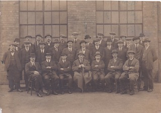 Arthur Jones and the Boots people about 1920